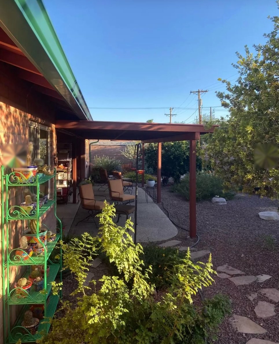 Covered patio &mdash; Tucson